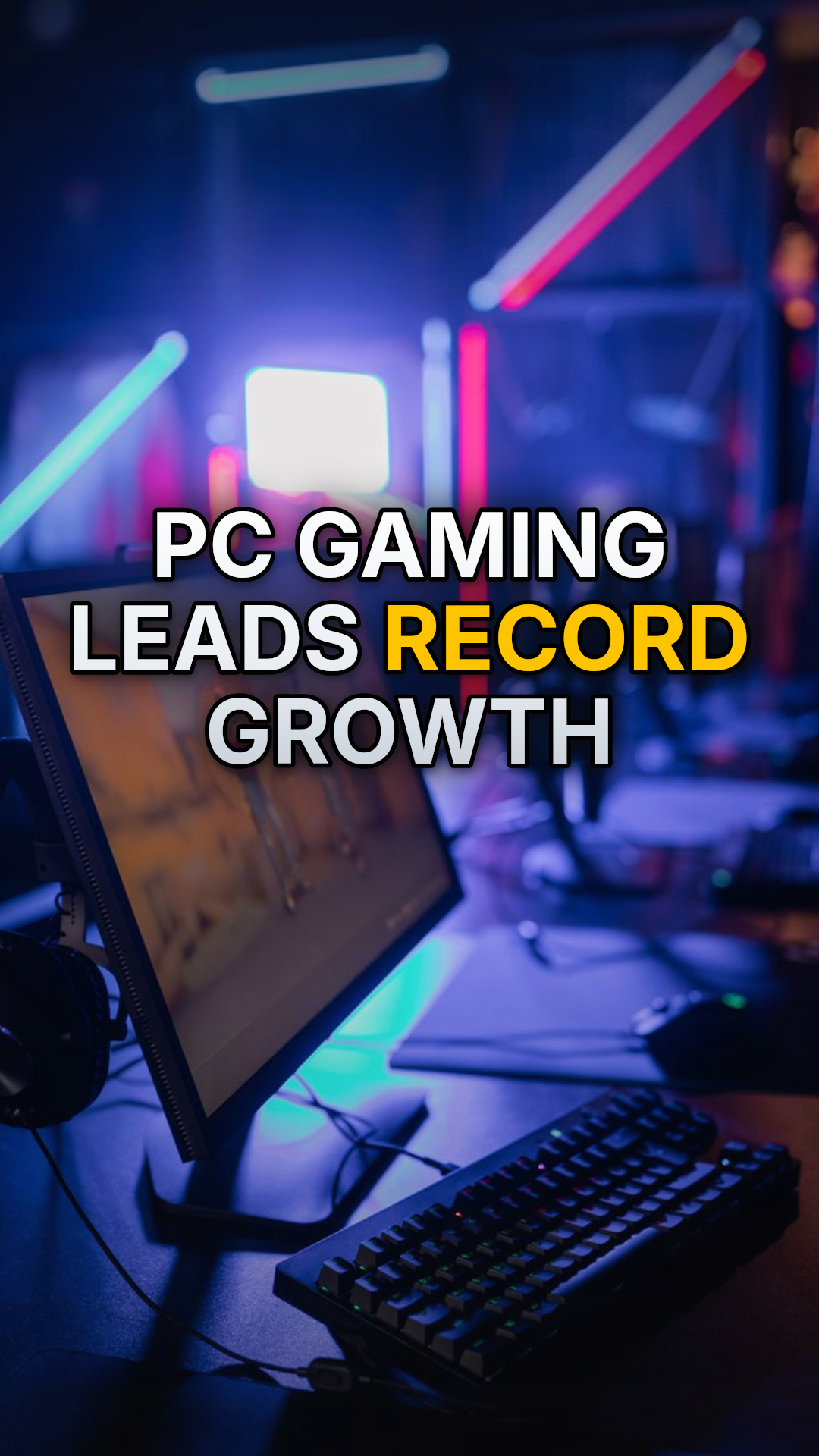 The videogame market is as big as ever, with PC leading growth - global games revenue surpassed the $200 billion mark